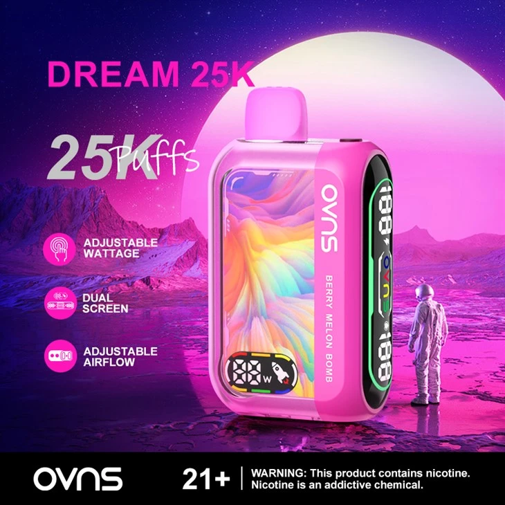 10-25W Vape Clúimhe Indiúscartha Inchoigeartaithe 25k Wattage